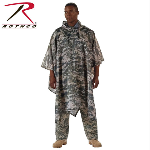 Rothco G.I. Type Military Rip-Stop Poncho
