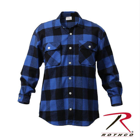 Rothco Extra Heavyweight Buffalo Plaid Flannel Shirts