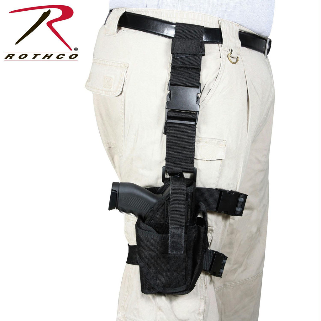 Rothco Deluxe Adjustable Drop Leg Tactical Holster