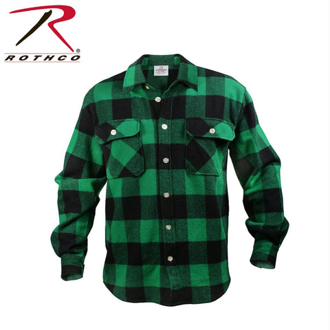 Rothco Extra Heavyweight Buffalo Plaid Flannel Shirts