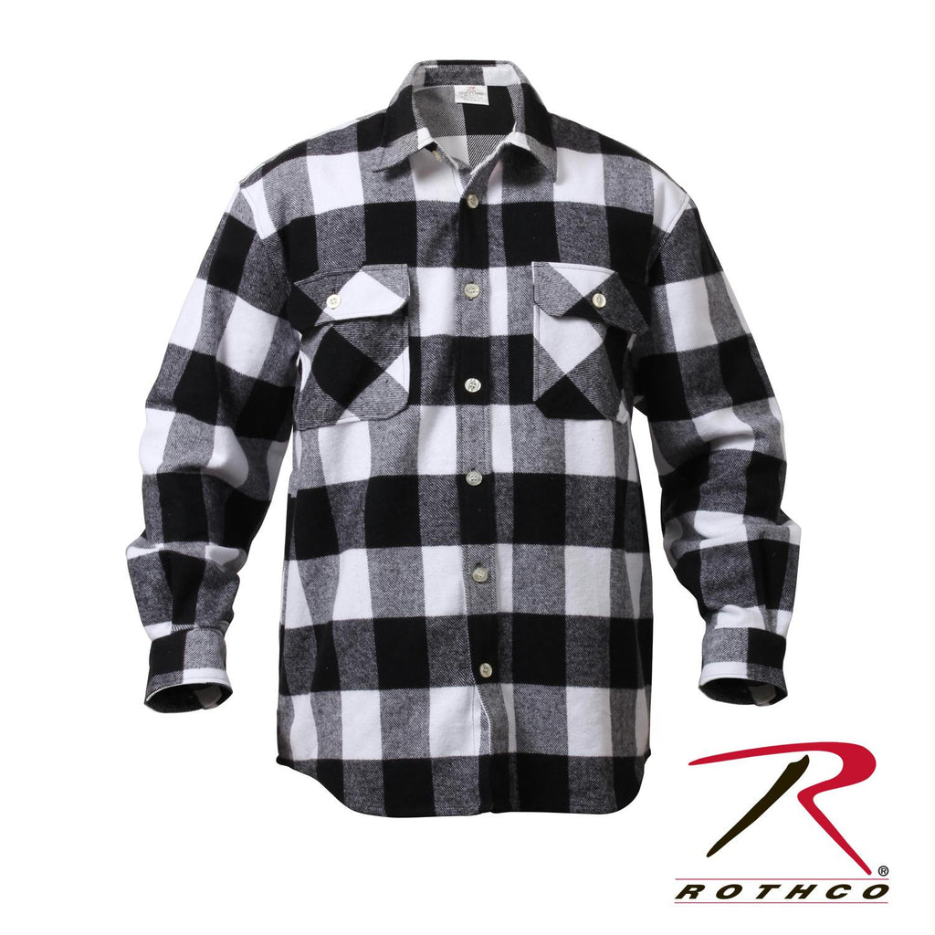 Rothco Extra Heavyweight Buffalo Plaid Flannel Shirts