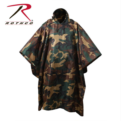 Rothco G.I. Type Military Rip-Stop Poncho