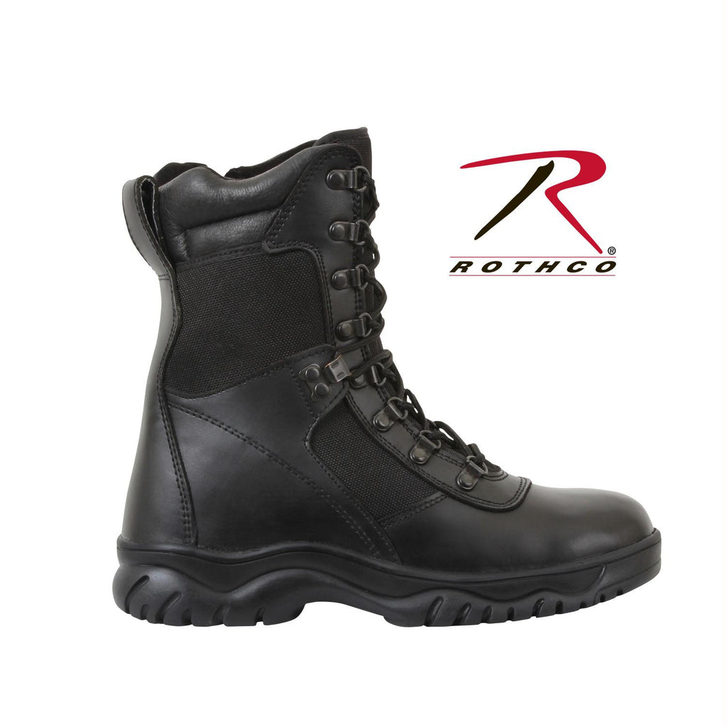 Rothco Forced Entry 8" Tactical Boot With Side Zipper