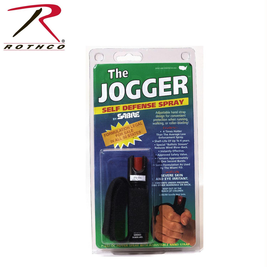 Sabre Pepper Spray Jogger - Special Formula P-22J-OC-US