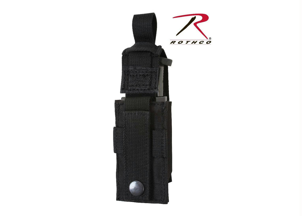 Rothco Single Pistol Mag Pouch With Insert - Molle