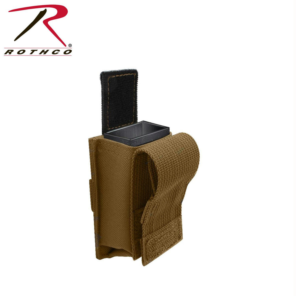 Rothco Single Pistol Mag Pouch With Insert - Molle