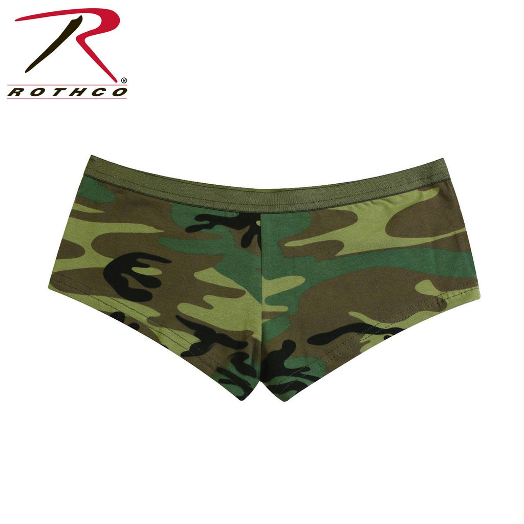 Rothco Woodland Camo Booty Shorts