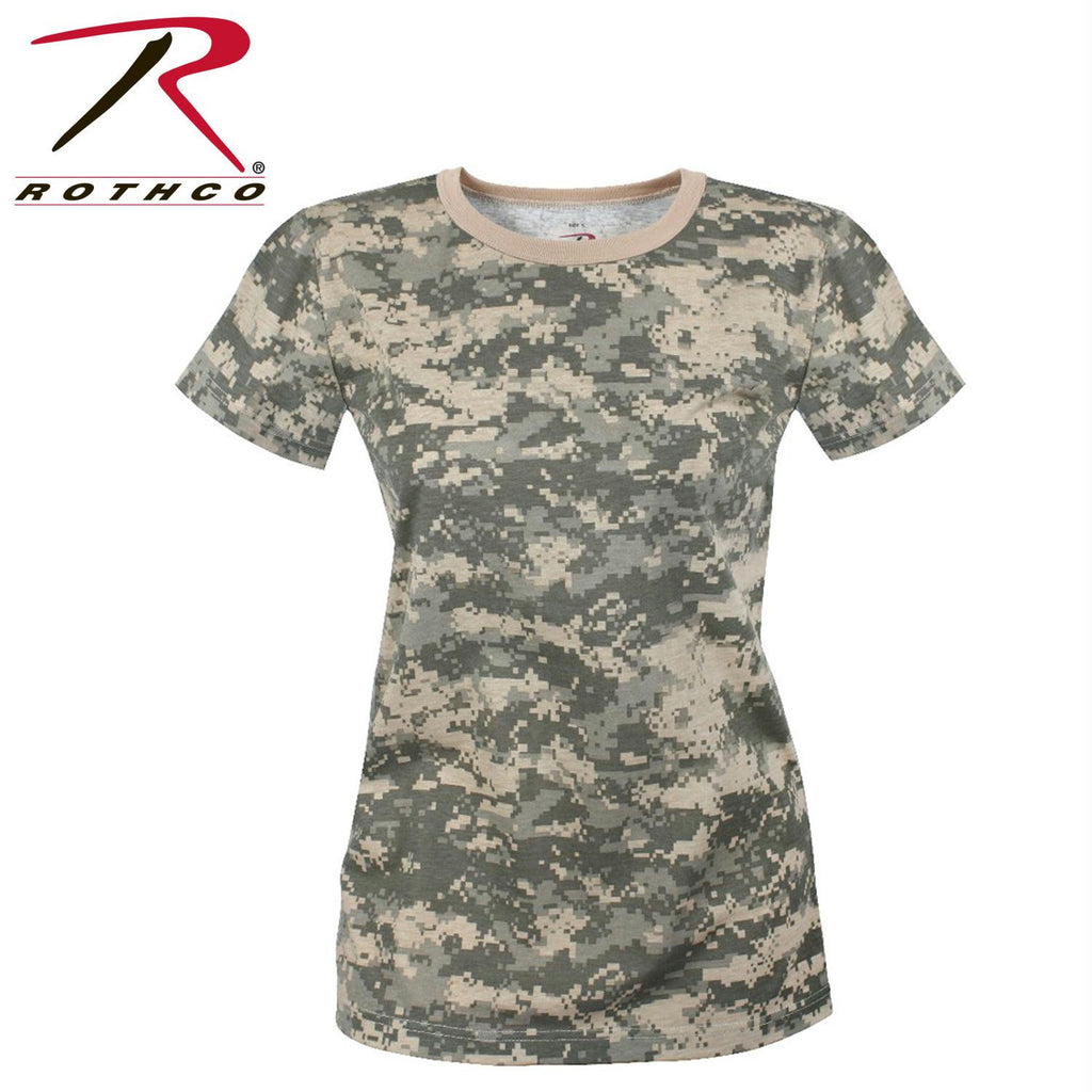 Rothco Womens Long Length Camo T-Shirt