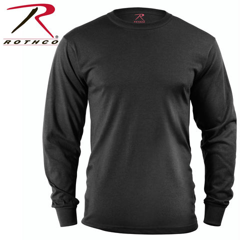 Rothco Long Sleeve Solid Poly-Cotton T-Shirt