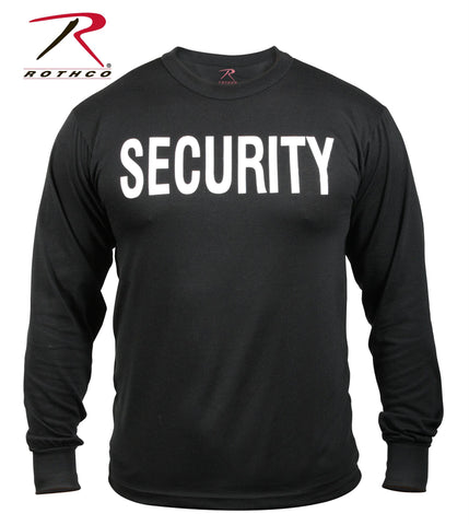 Rothco 2-Sided Security Long Sleeve T-Shirt