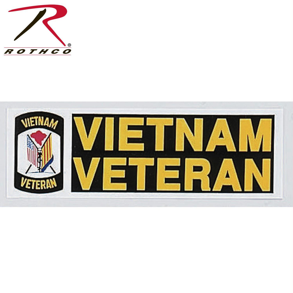 Rothco Vietnam Veteran Bumper Sticker