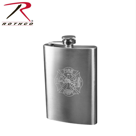 Rothco Engraved Stainless Steel Flasks