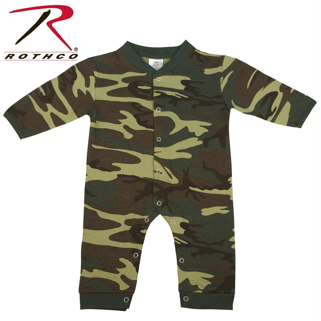 Rothco Infant Camo Long Sleeve and Leg One-piece Bodysuit