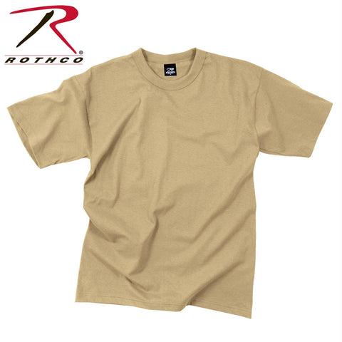 Rothco Solid Color Poly-Cotton Military T-Shirt