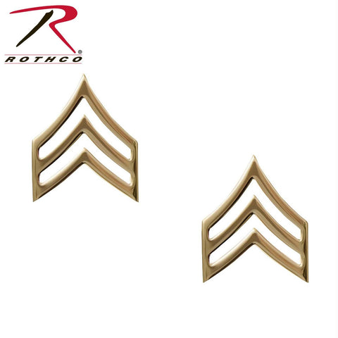 Rothco Sergeant Polished Insignia