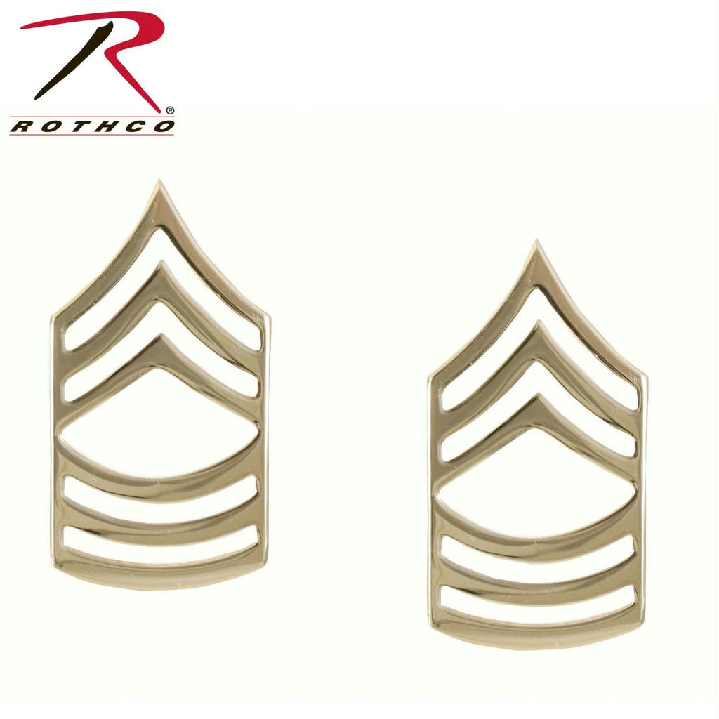 Rothco Master Sergeant Polished Insignia