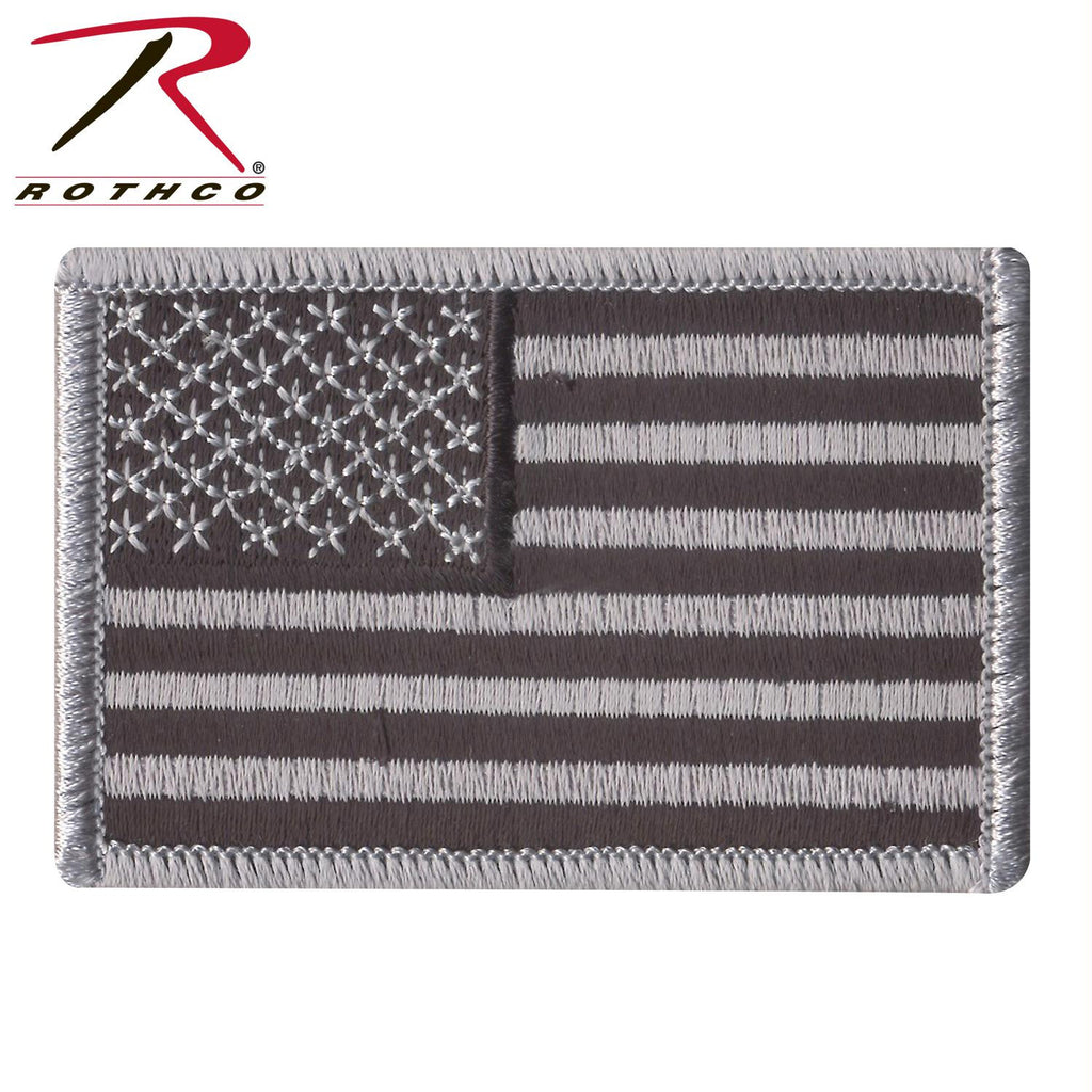 Rothco Iron On - Sew On Embroidered US Flag Patch