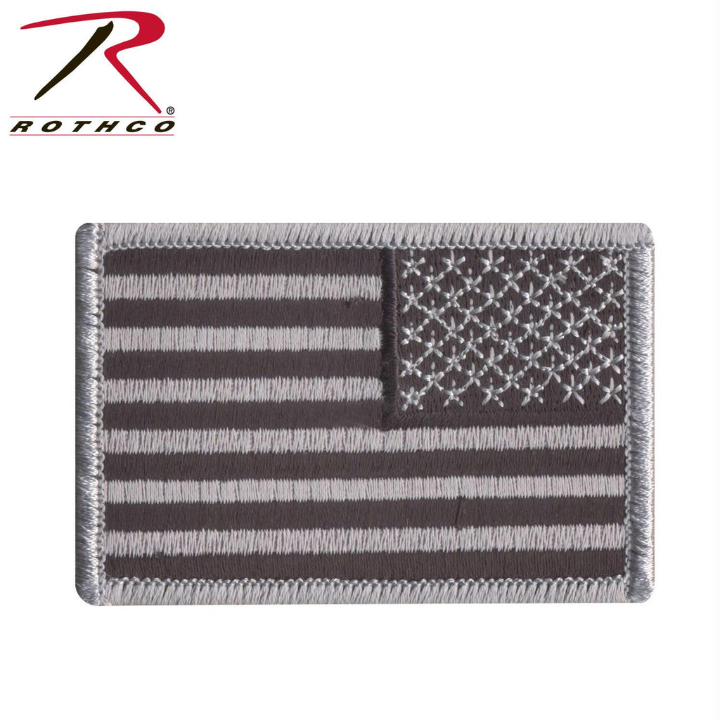 Rothco Iron On - Sew On Embroidered US Flag Patch