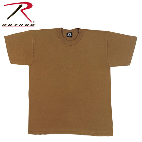 Rothco Solid Color Poly-Cotton Military T-Shirt