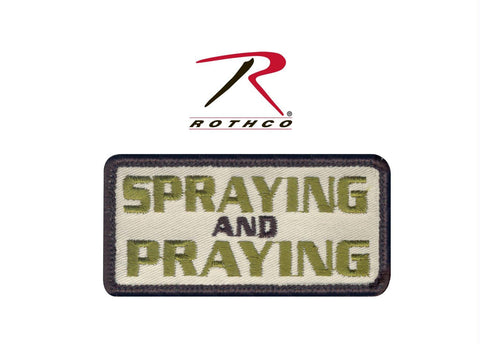 Rothco Spraying and Praying Morale Patch