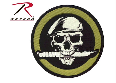 Rothco Military Skull & Knife Morale Patch