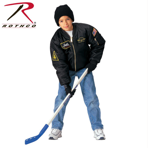 Rothco Kids Flight Jacket w- Patches