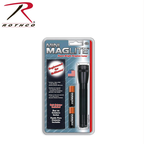 Mini Maglite AA Holster Flashlight Combo Pack