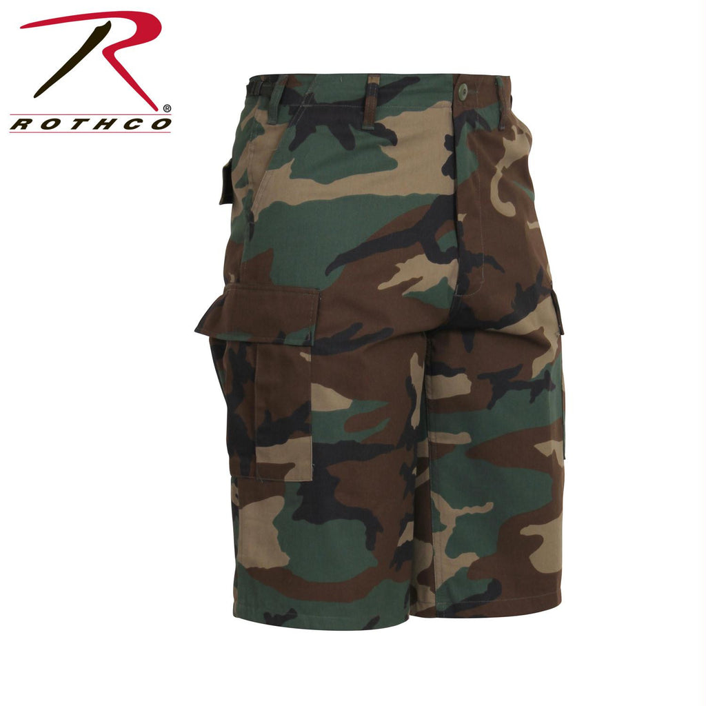 Rothco Long Length Camo BDU Short