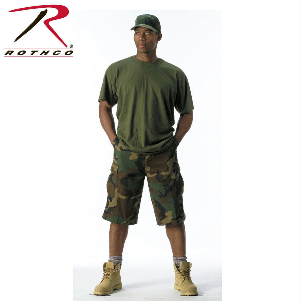 Rothco Long Length Camo BDU Short