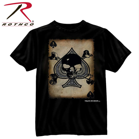 Black Ink 'Death Card' T-Shirt