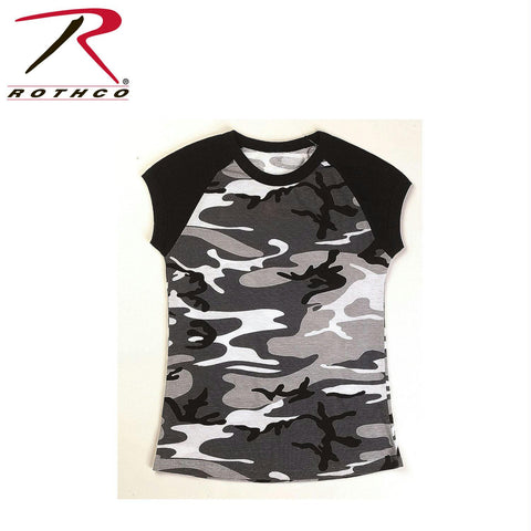 Rothco Short Sleeve Camo Raglan T-Shirt