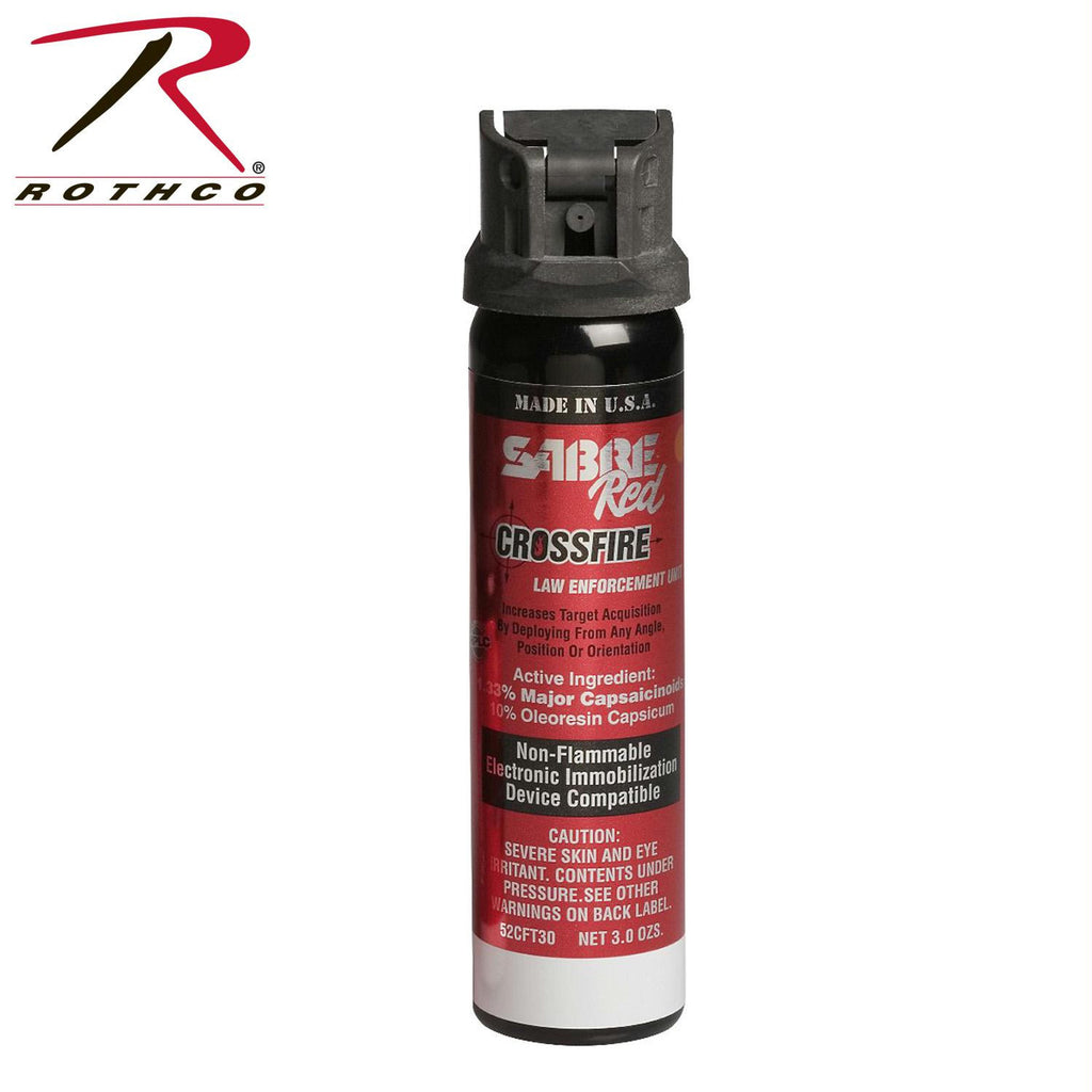 Sabre Red Crossfire Pepper Spray Le - Large