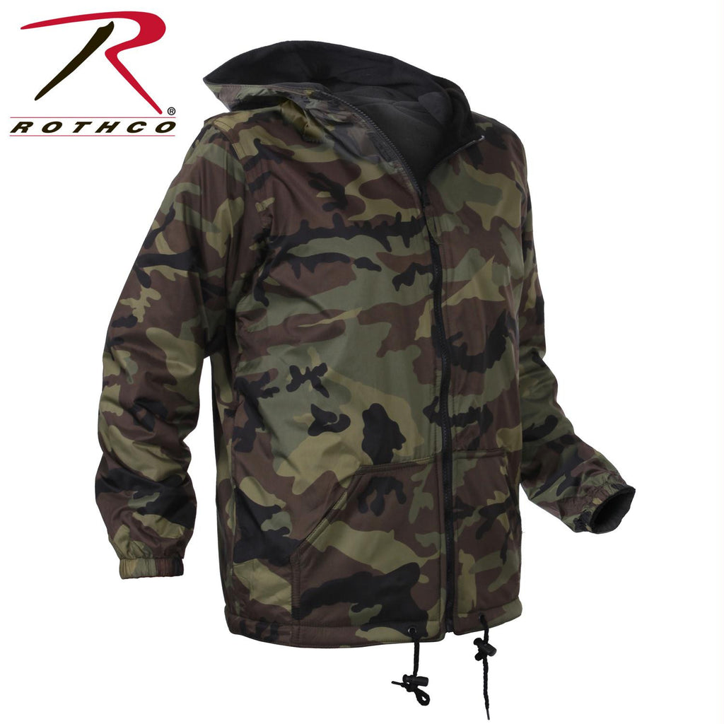 Rothco Kids Reversible Camo Jacket With Hood