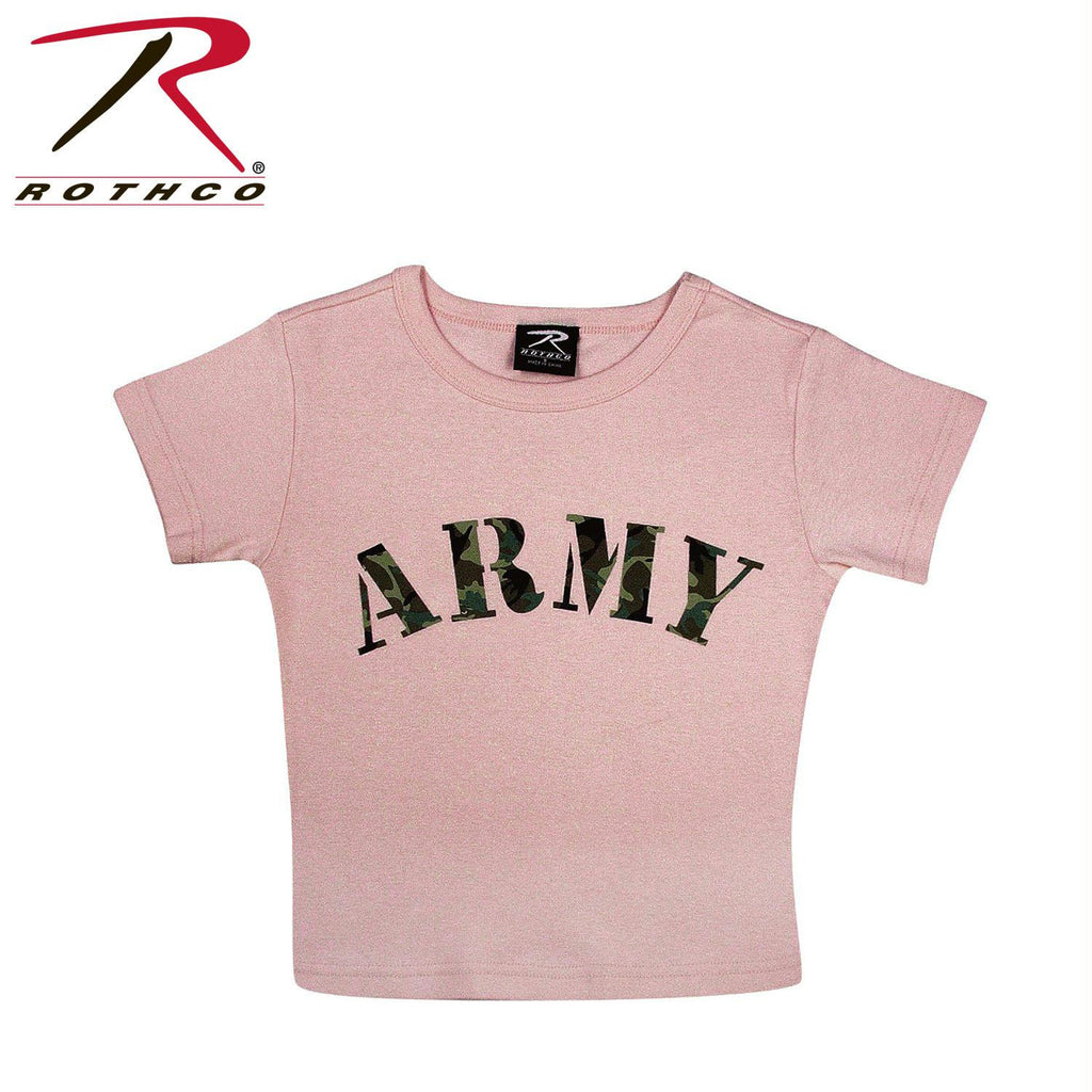 Rothco Girls Pink Army T-Shirt