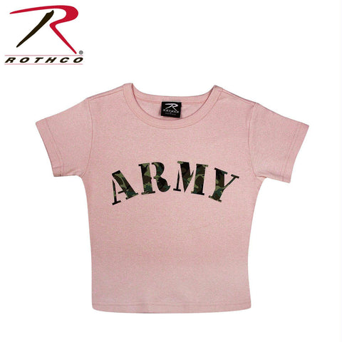 Rothco Girls Pink Army T-Shirt