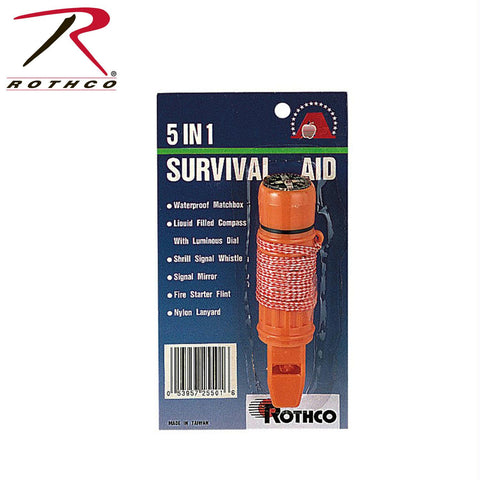 Rothco Deluxe 5-in-1 Survivor Tool